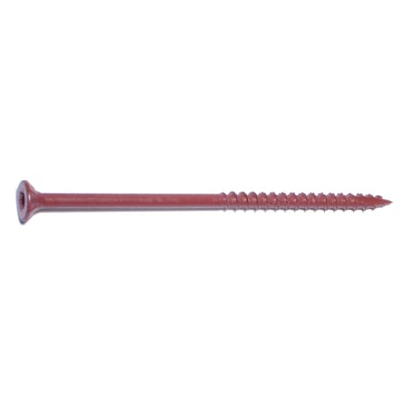 Saberdrive Deck Screw, #10 x 4 in, Steel, Flat Head, Torx Drive, 48 PK 52488